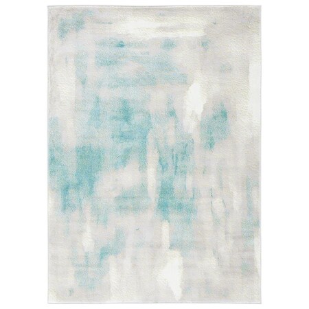 Safavieh 5 ft. 1 in. x 7 ft. 6 in. Skyler Rectangle Power Loomed Rug Grey & Green SKY141F-5